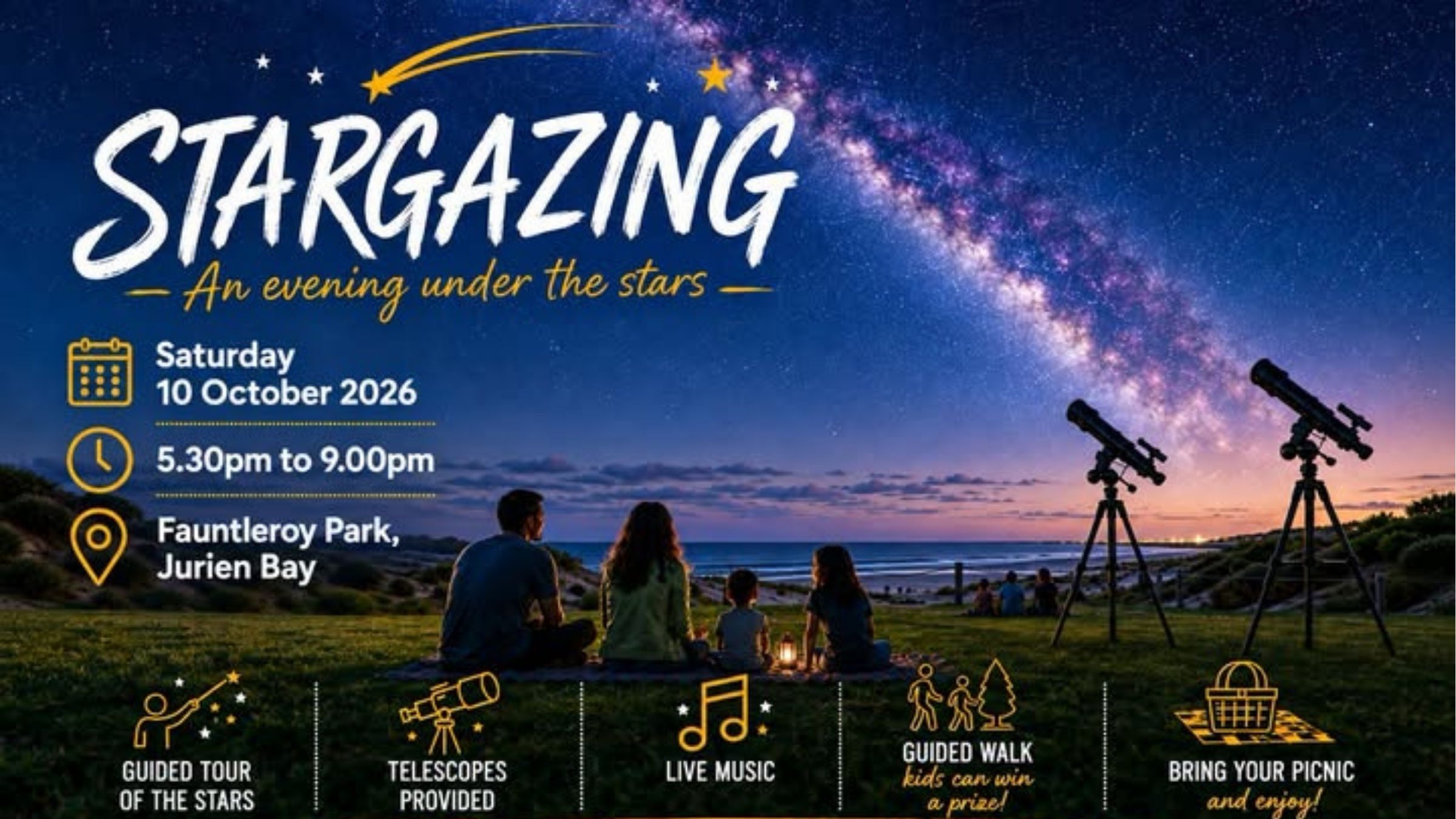 Stargazing – An Evening Under the Stars